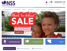 Tablet Screenshot of northernspeech.com